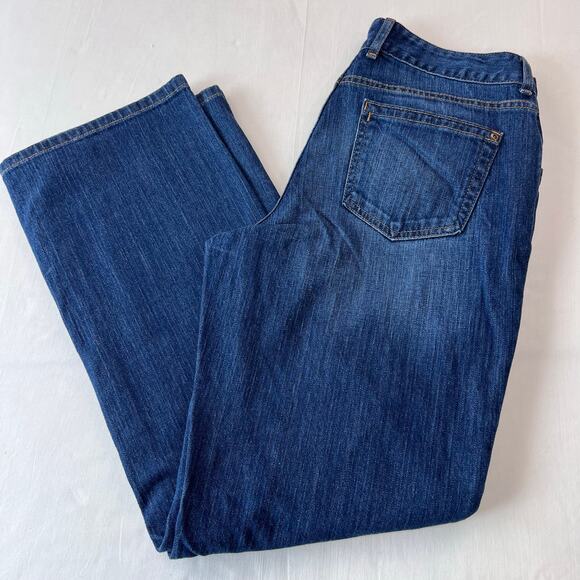 L.L. Bean favorite Fit Vintage Blue Jeans women’s size 8 petite - Picture 1 of 7